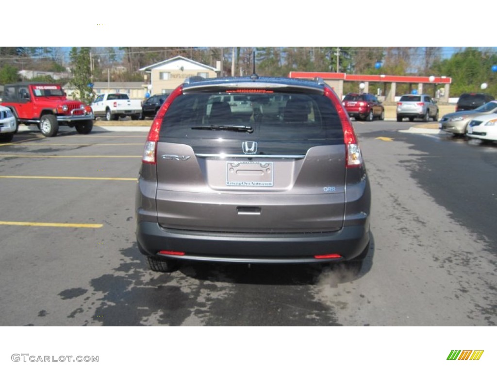 2012 CR-V EX-L - Urban Titanium Metallic / Beige photo #4