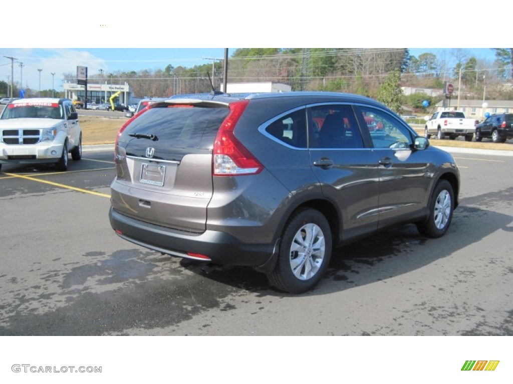 2012 CR-V EX-L - Urban Titanium Metallic / Beige photo #5