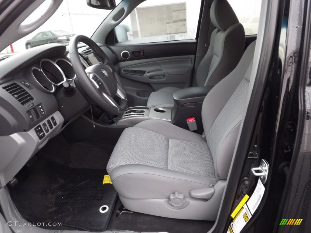 Graphite Interior 2012 Toyota Tacoma V6 TRD Sport Double Cab 4x4 Photo #58952484