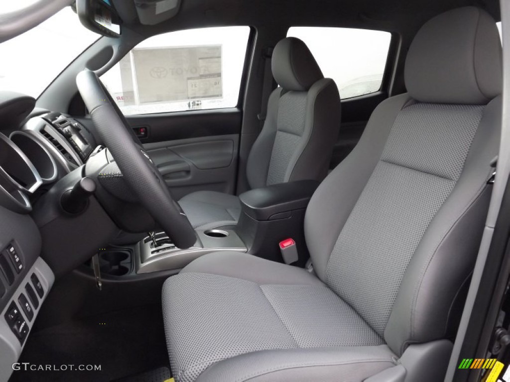 Graphite Interior 2012 Toyota Tacoma V6 TRD Sport Double Cab 4x4 Photo #58952502