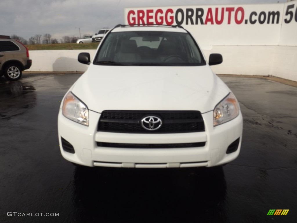 2011 RAV4 I4 - Super White / Ash photo #2