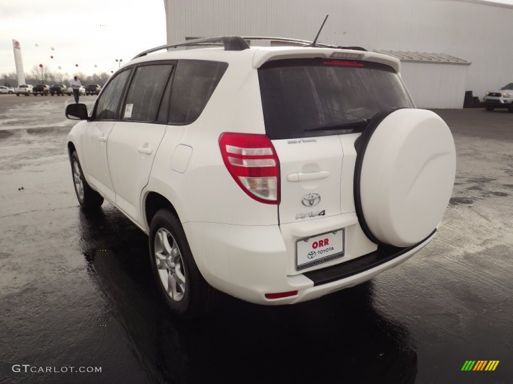 2011 RAV4 I4 - Super White / Ash photo #5