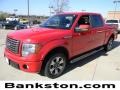 Vermillion Red 2010 Ford F150 FX2 SuperCrew