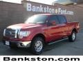 Red Candy Metallic 2012 Ford F150 Lariat SuperCrew 4x4