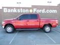 2012 Red Candy Metallic Ford F150 Lariat SuperCrew 4x4  photo #6