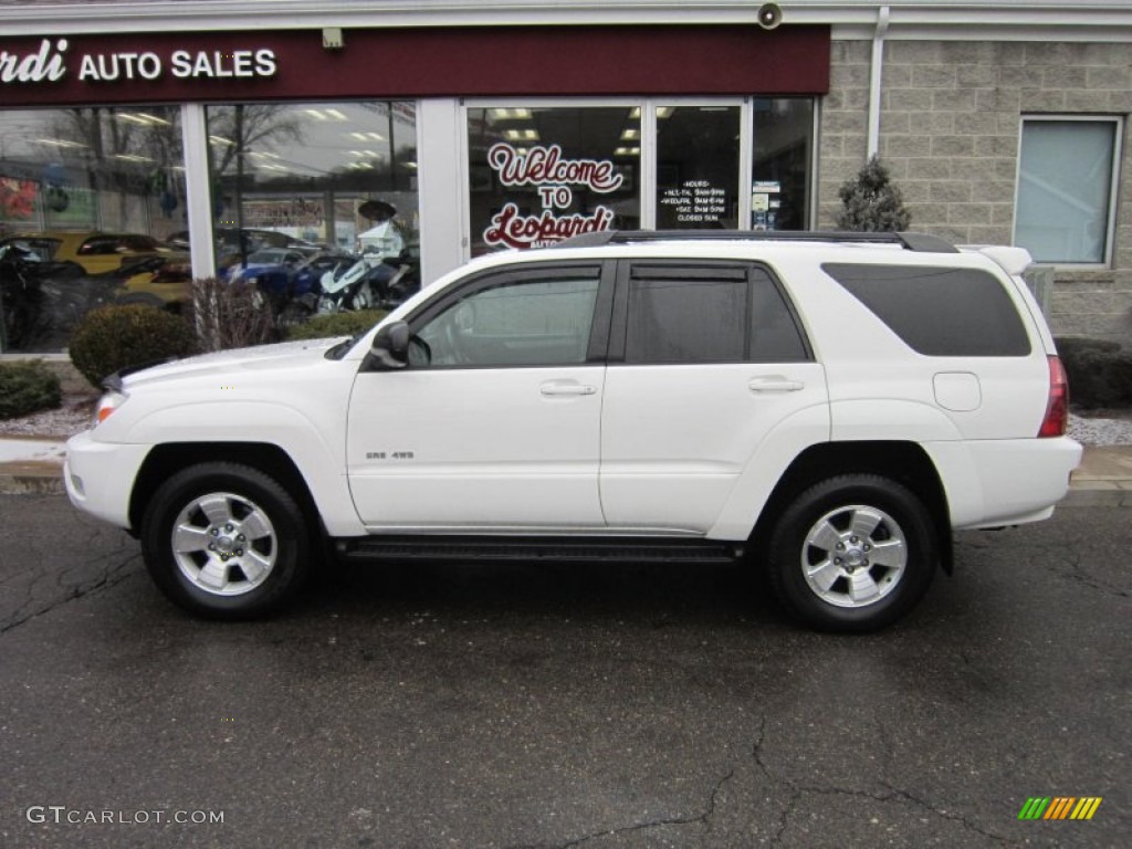 2004 4Runner SR5 4x4 - Natural White / Stone photo #2