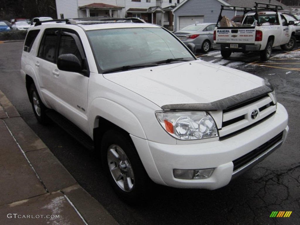 2004 4Runner SR5 4x4 - Natural White / Stone photo #6