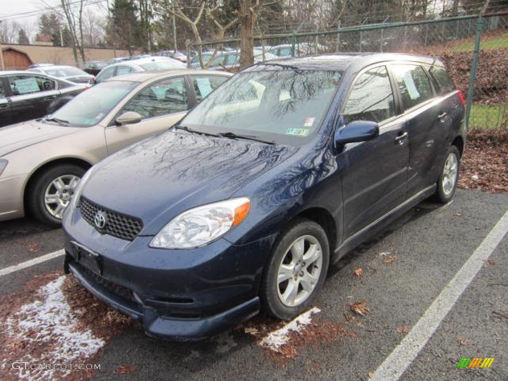 2003 Matrix XR - Indigo Ink Blue Metallic / Dark Gray photo #3