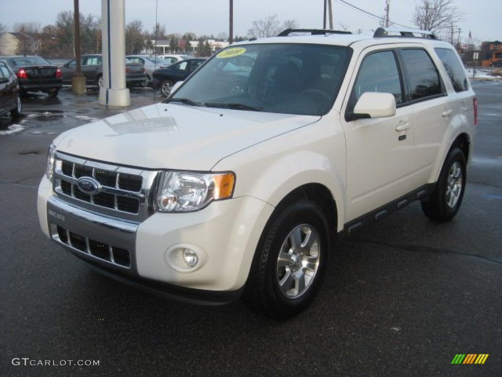 White Suede 2009 Ford Escape Limited Exterior Photo #58954134