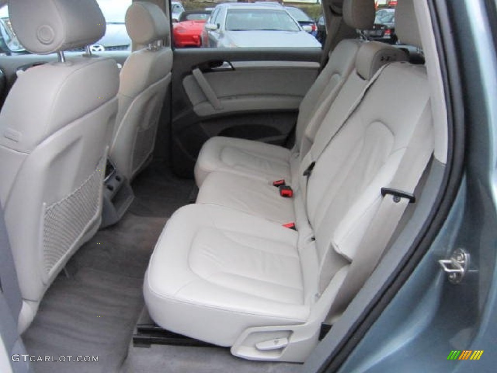 Limestone Grey Interior 2008 Audi Q7 3.6 quattro Photo #58954692
