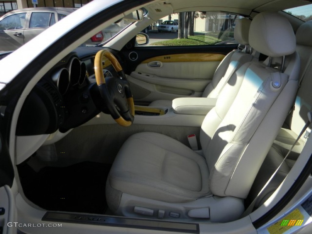 Ecru Interior 2004 Lexus SC 430 Photo #58954809