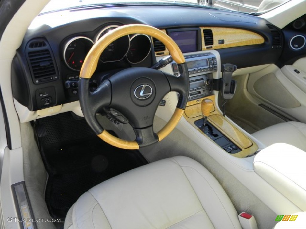 2004 Lexus SC 430 Ecru Dashboard Photo #58954828