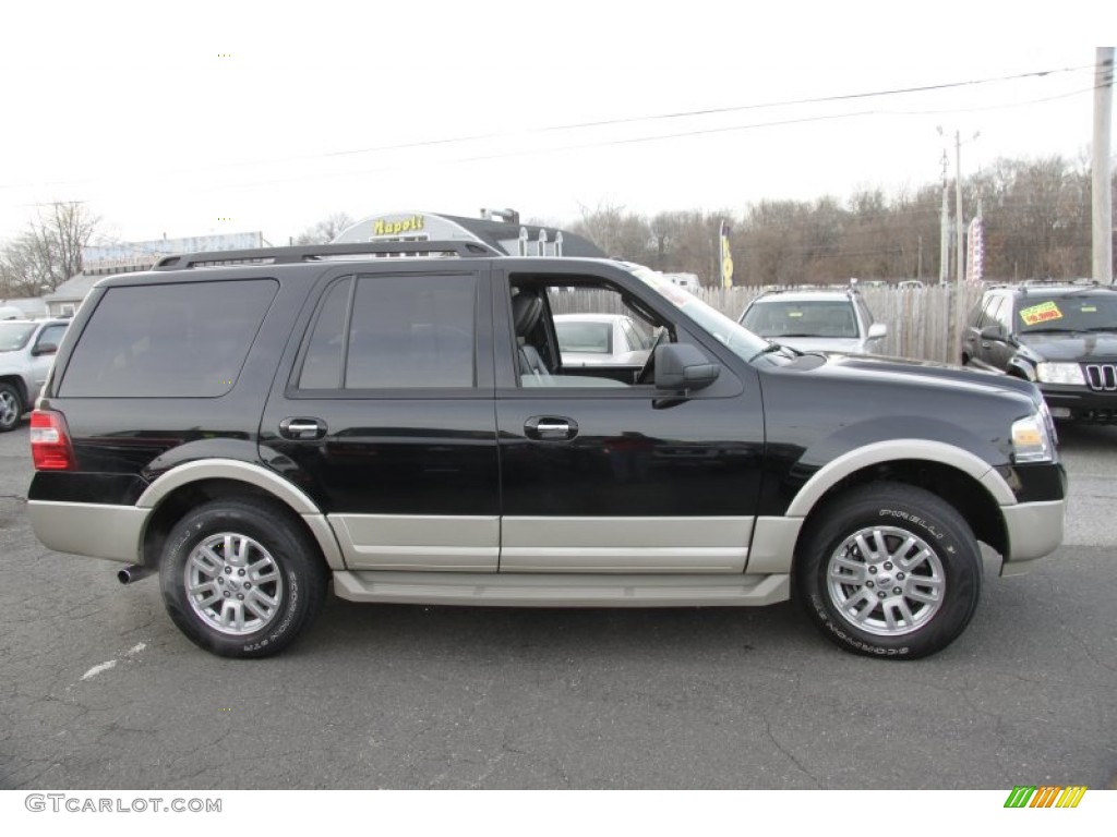 Black 2009 Ford Expedition Eddie Bauer 4x4 Exterior Photo #58954889