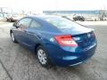Dyno Blue Pearl - Civic LX Coupe Photo No. 3