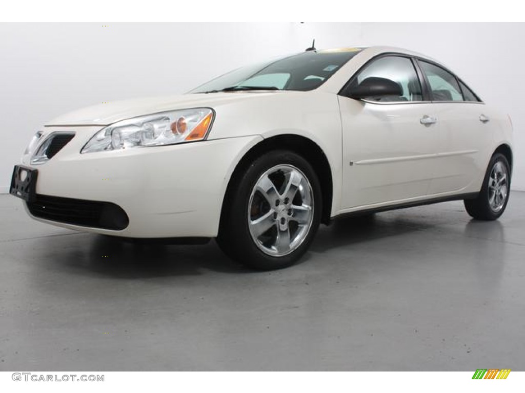 2008 G6 V6 Sedan - Ivory White / Ebony Black photo #1