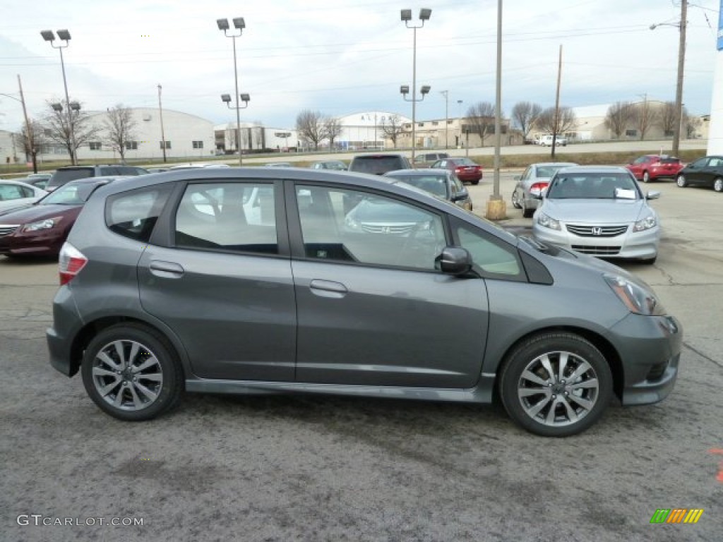 Polished Metal Metallic 2012 Honda Fit Sport Exterior Photo #58956372