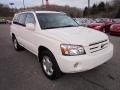 Super White 2007 Toyota Highlander Limited 4WD