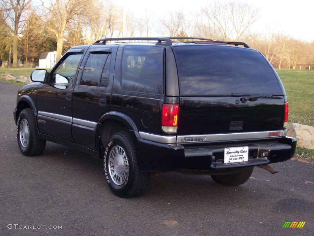 2000 Jimmy SLE 4x4 - Black Onyx / Graphite photo #6