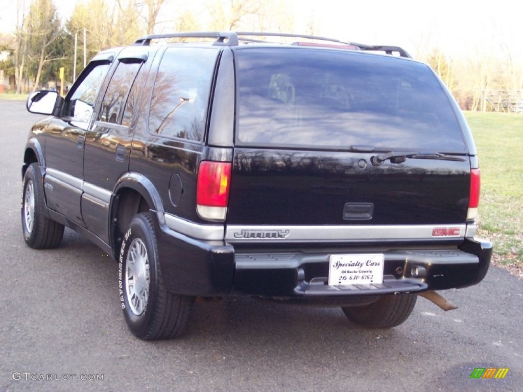 2000 Jimmy SLE 4x4 - Black Onyx / Graphite photo #7