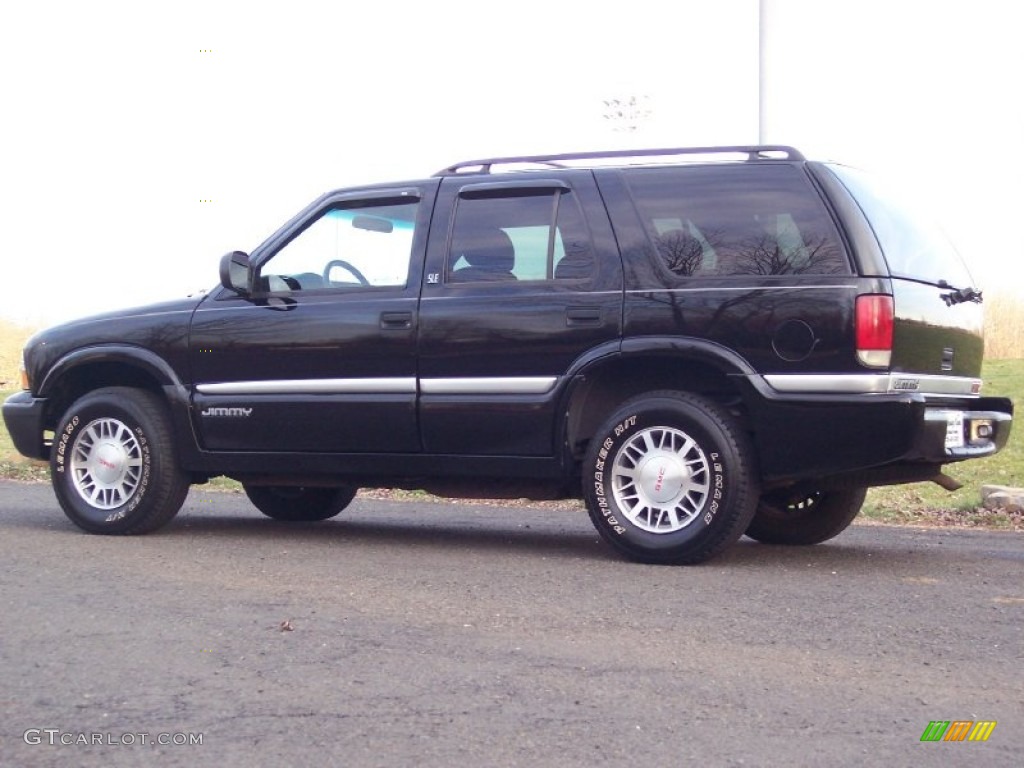 2000 Jimmy SLE 4x4 - Black Onyx / Graphite photo #8