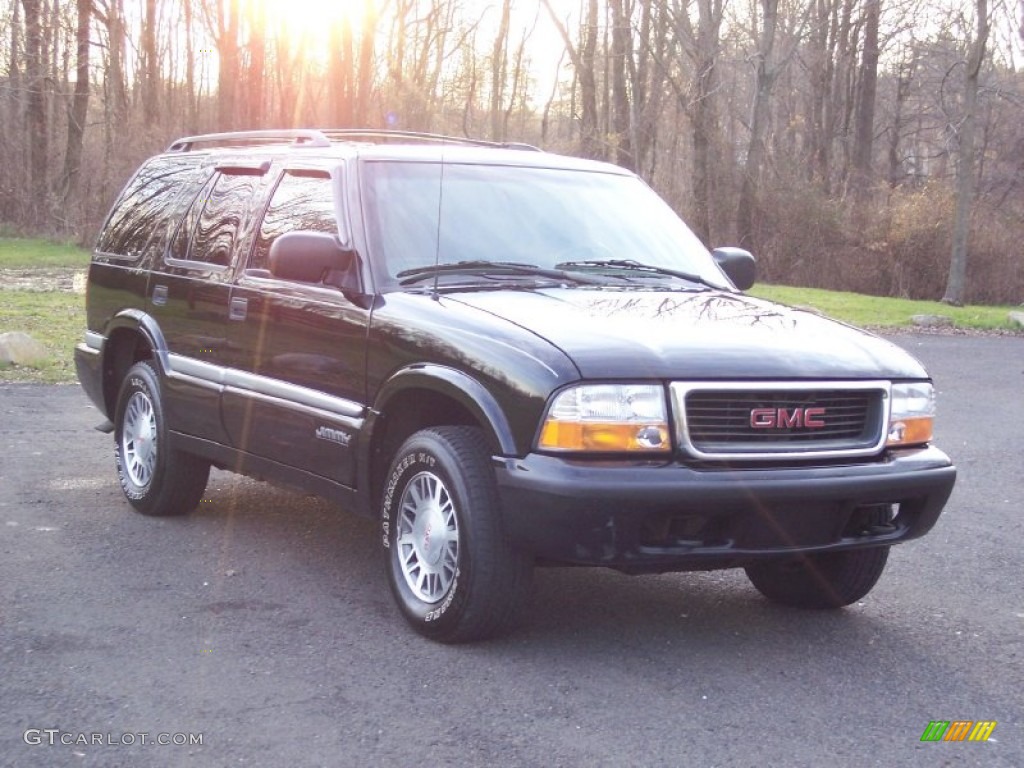 2000 Jimmy SLE 4x4 - Black Onyx / Graphite photo #11
