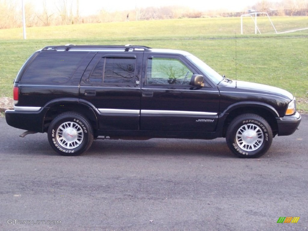2000 Jimmy SLE 4x4 - Black Onyx / Graphite photo #15