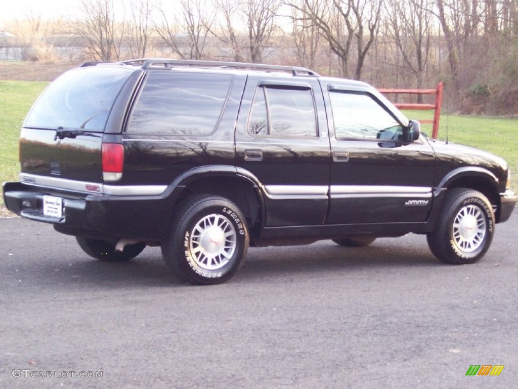 2000 Jimmy SLE 4x4 - Black Onyx / Graphite photo #16