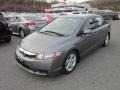 2011 Polished Metal Metallic Honda Civic LX-S Sedan  photo #3