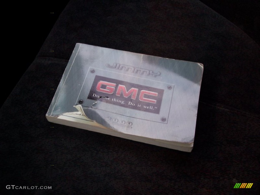 2000 Jimmy SLE 4x4 - Black Onyx / Graphite photo #64