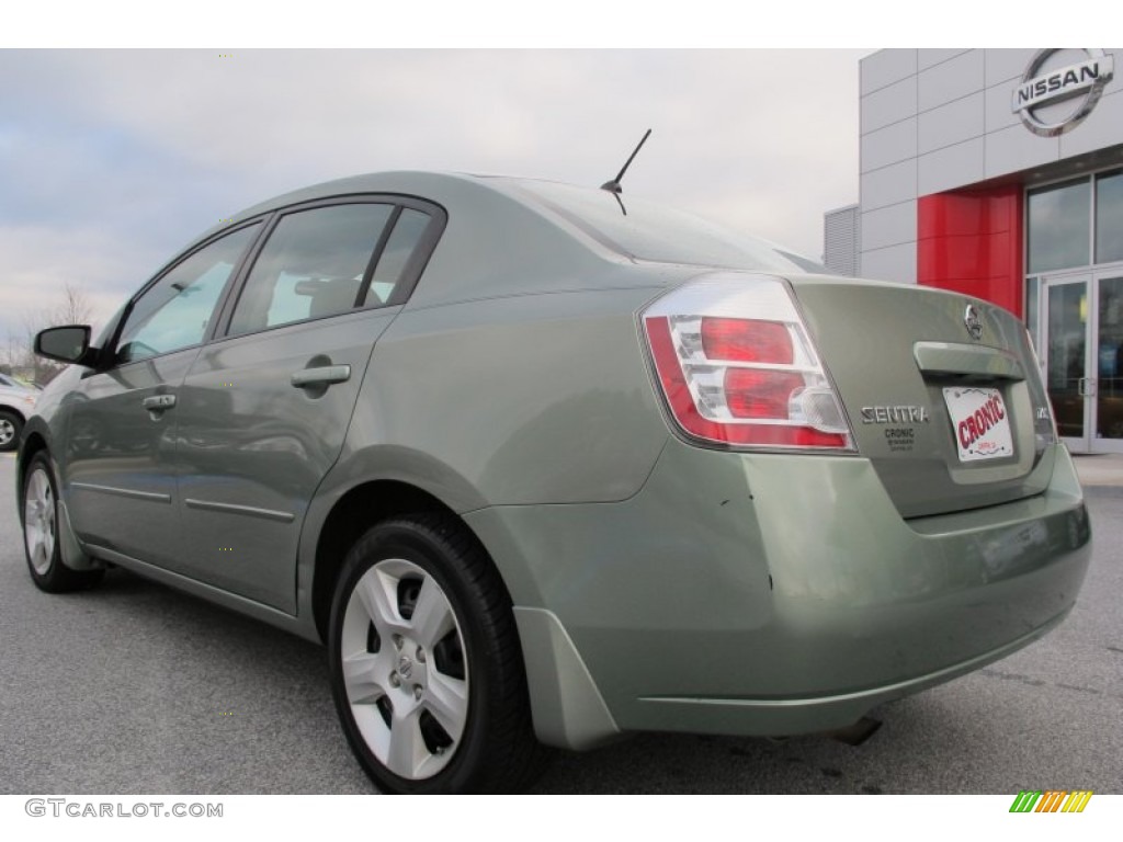 2007 Sentra 2.0 S - Metallic Jade / Charcoal/Steel photo #3