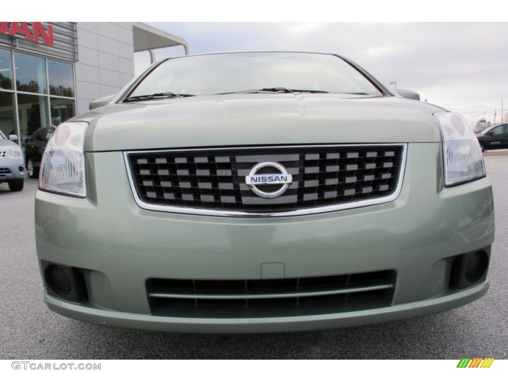 2007 Sentra 2.0 S - Metallic Jade / Charcoal/Steel photo #8