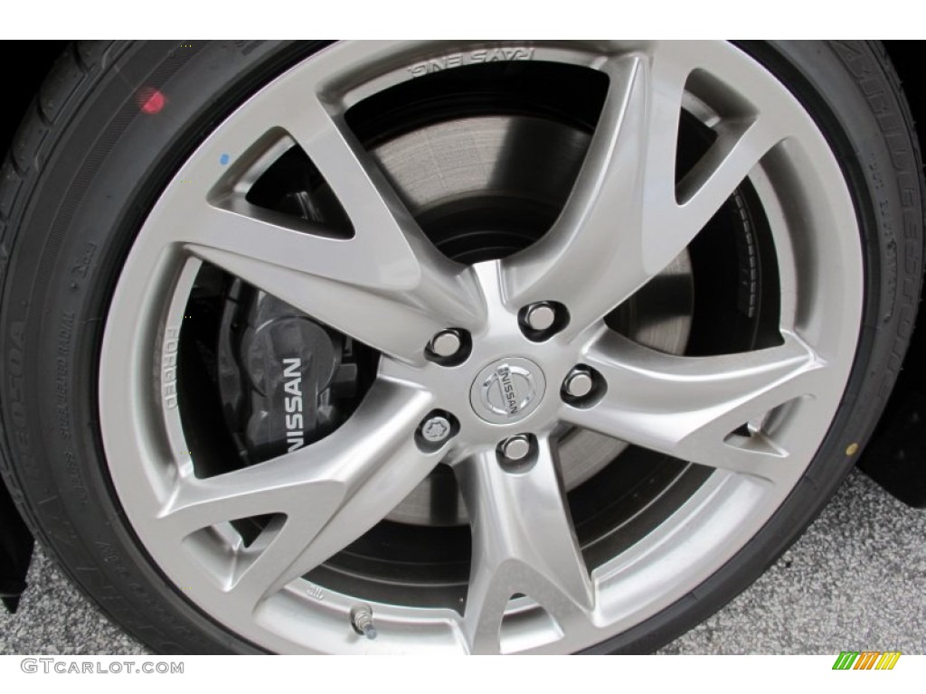 2012 Nissan 370Z Sport Touring Coupe Wheel Photo #58958355