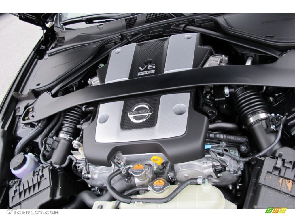 2012 Nissan 370Z Sport Touring Coupe 3.7 Liter DOHC 24-Valve CVTCS V6 Engine Photo #58958367