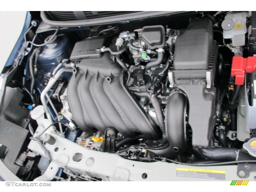 2012 Nissan Versa 1.6 SL Sedan 1.6 Liter DOHC 16-Valve CVTCS 4 Cylinder Engine Photo #58958577