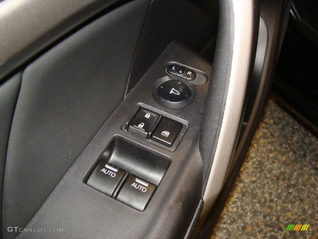 2009 Accord EX-L V6 Coupe - Crystal Black Pearl / Black photo #16