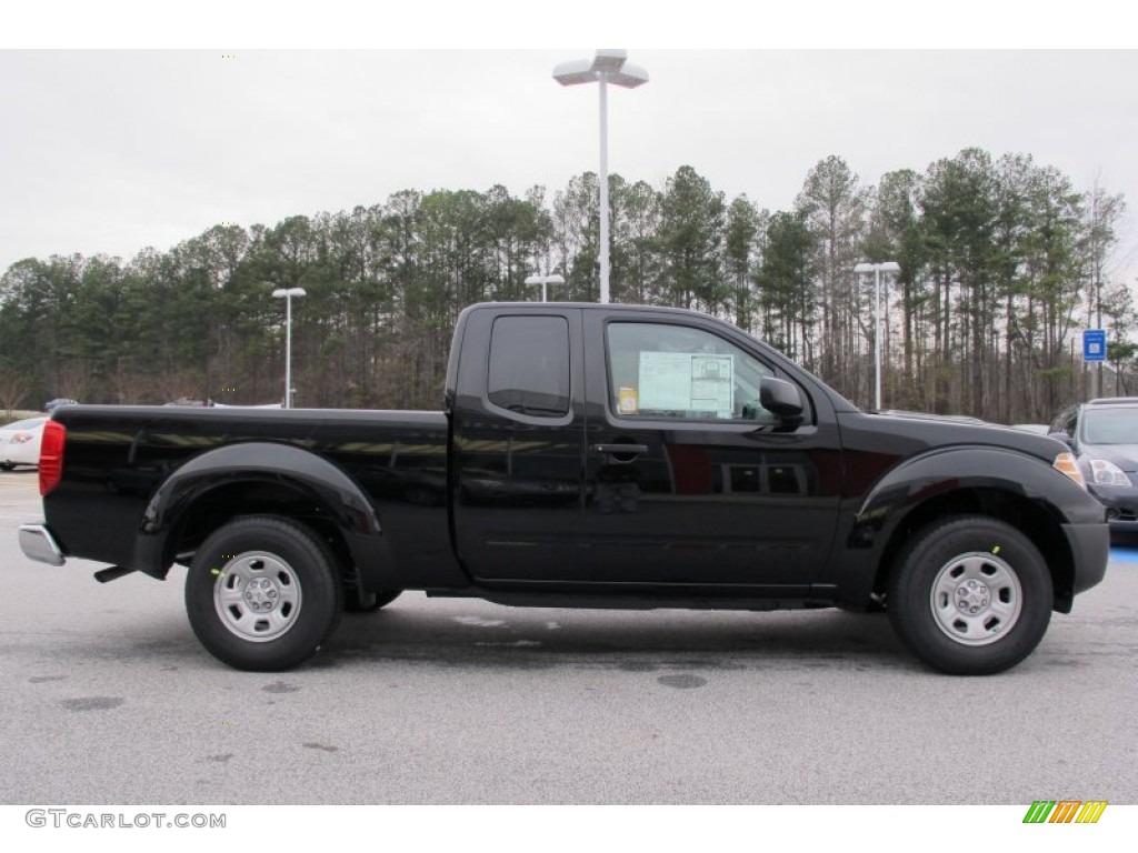 Super Black 2012 Nissan Frontier S King Cab Exterior Photo #58958832