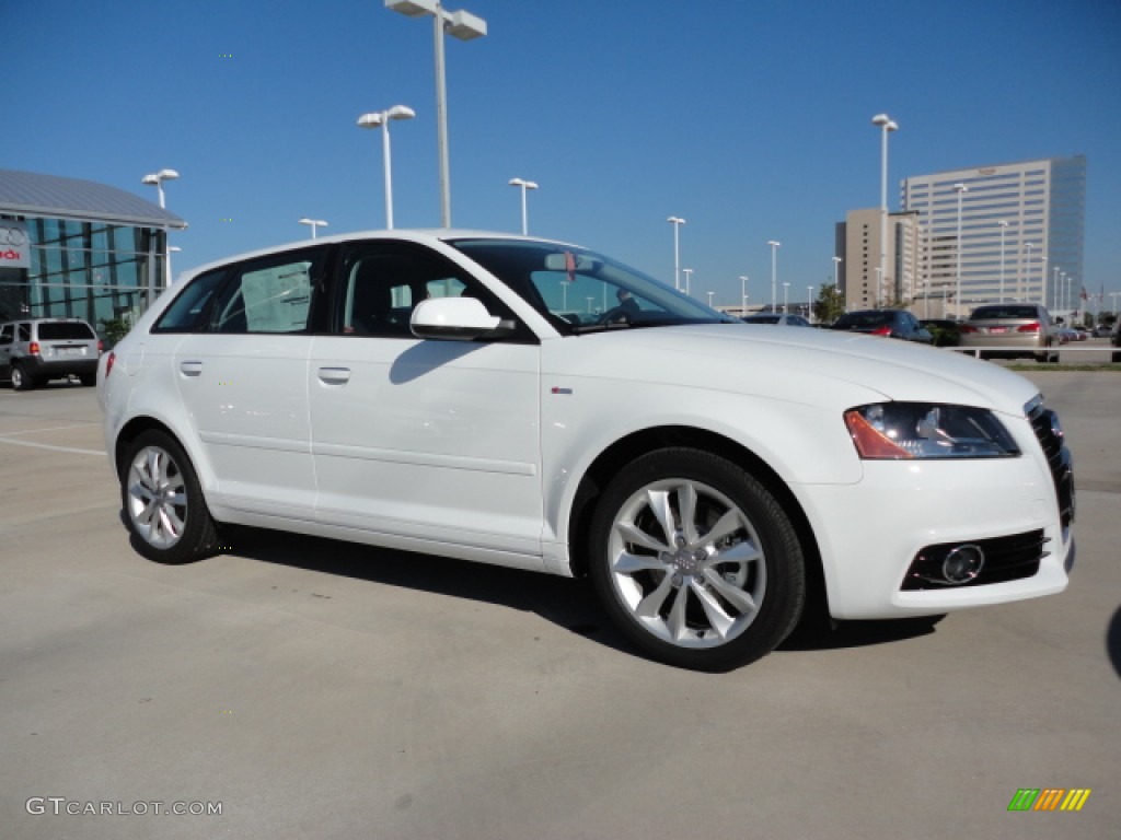 Ibis White 2012 Audi A3 2.0T Exterior Photo #58959690
