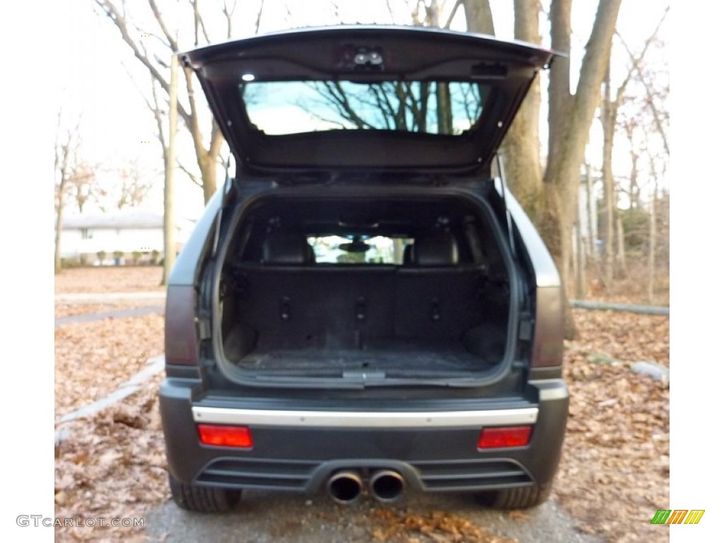 2006 Grand Cherokee SRT8 - Custom Matte Black / Medium Slate Gray photo #30