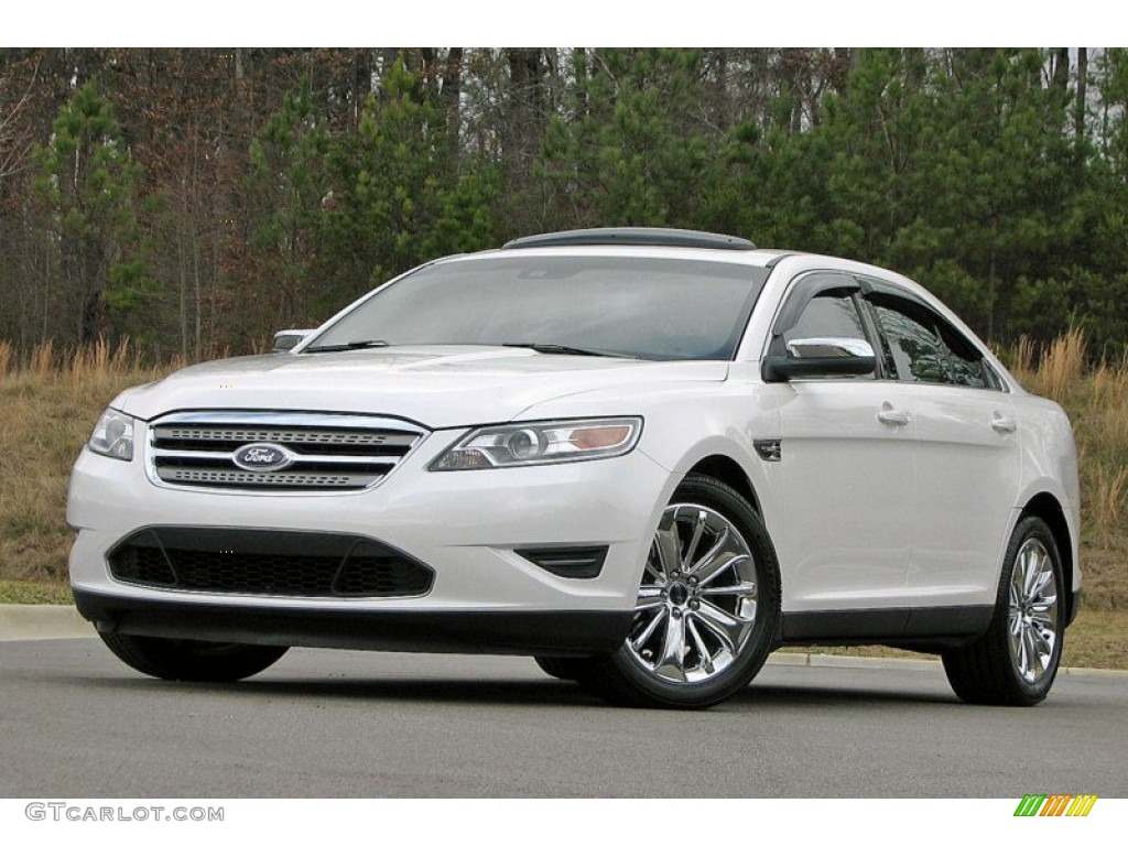 White Platinum Tri-Coat 2011 Ford Taurus Limited Exterior Photo #58960491
