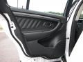 Charcoal Black 2011 Ford Taurus Limited Door Panel