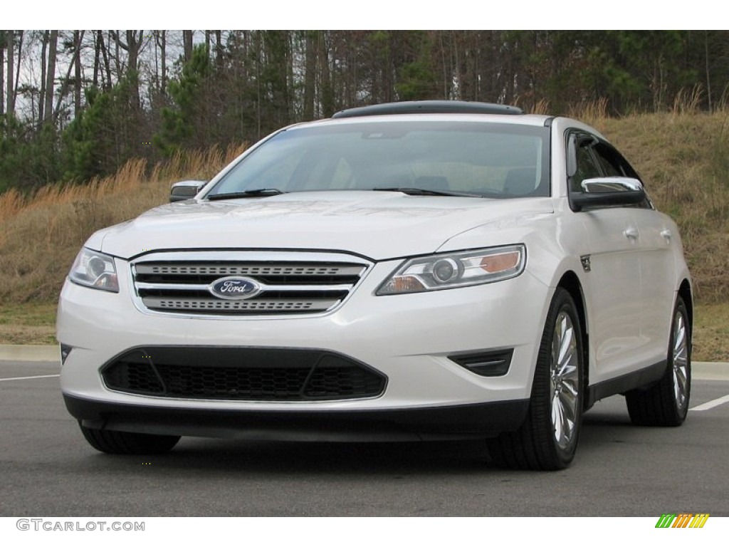 White Platinum Tri-Coat 2011 Ford Taurus Limited Exterior Photo #58960800