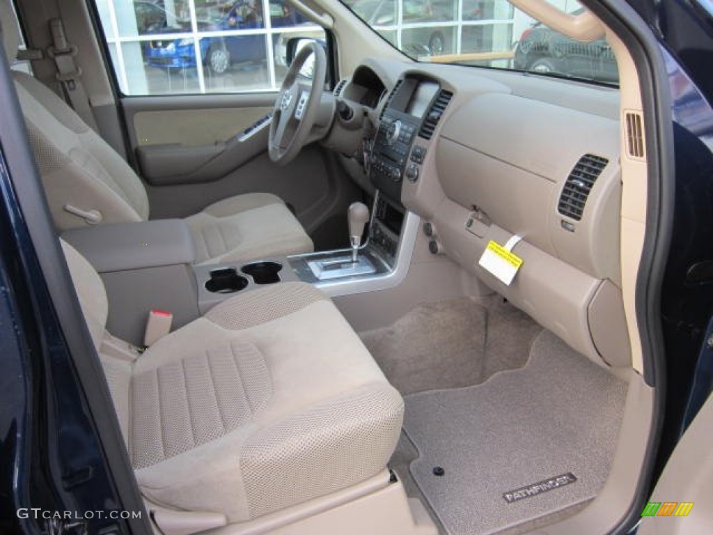 Cafe Latte Interior 2012 Nissan Pathfinder SV 4x4 Photo #58961049