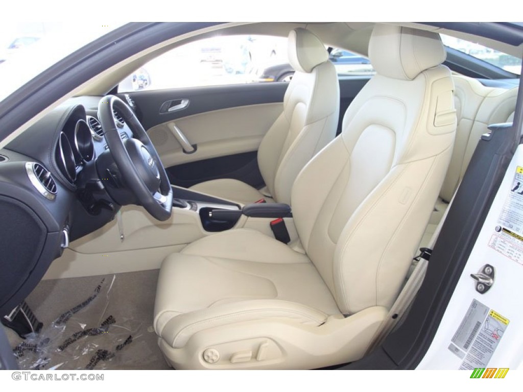 Luxor Beige Nappa Leather Interior 2010 Audi TT 2.0 TFSI quattro Coupe Photo #58961340