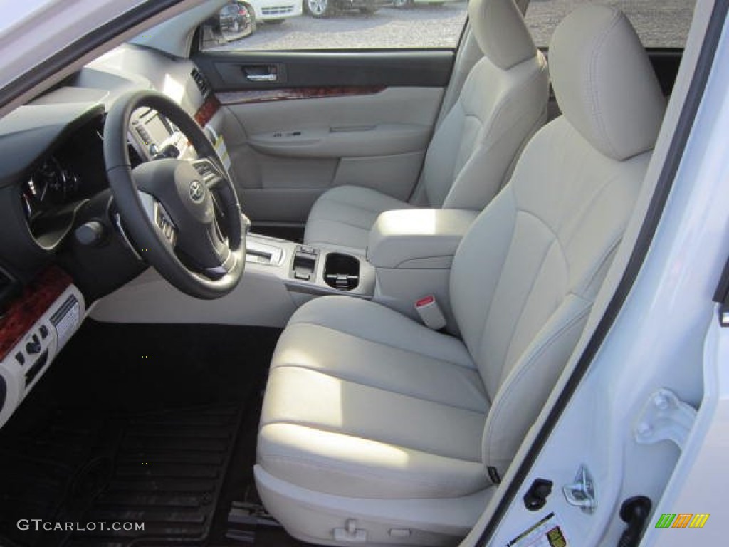 2012 Outback 3.6R Limited - Satin White Pearl / Warm Ivory photo #14