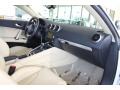2010 Audi TT Luxor Beige Nappa Leather Interior Dashboard Photo