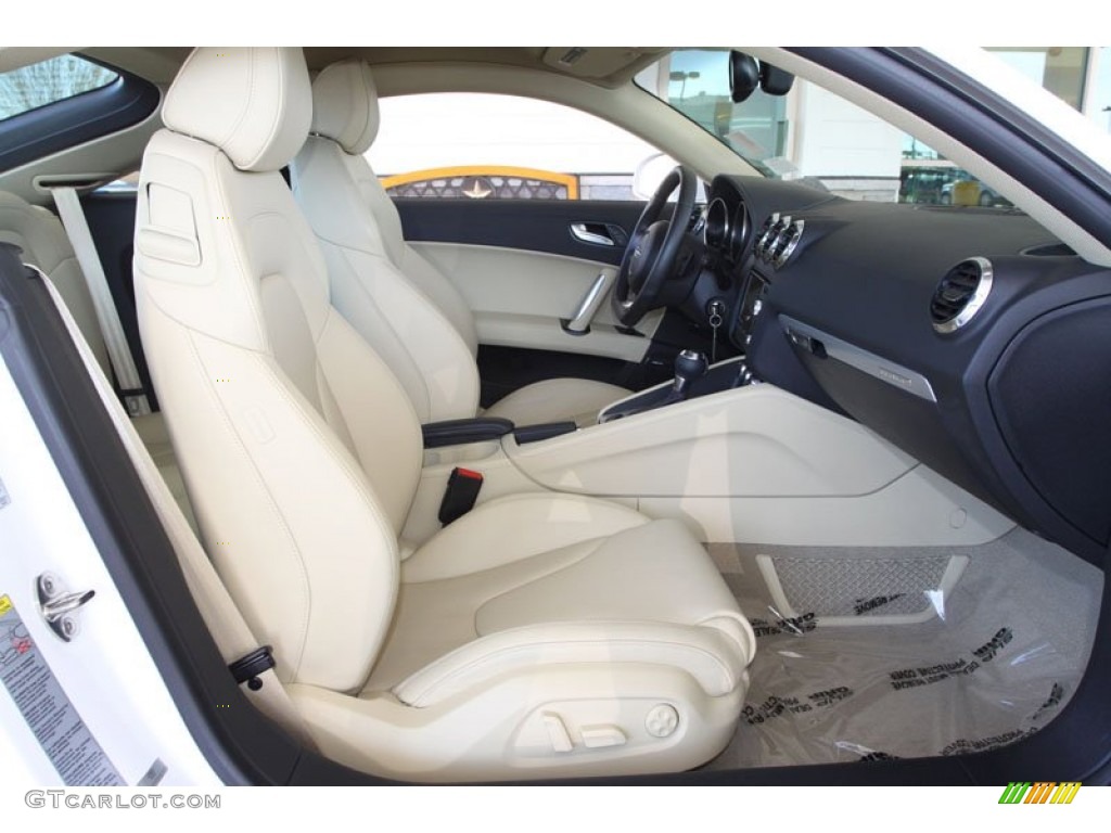 Luxor Beige Nappa Leather Interior 2010 Audi TT 2.0 TFSI quattro Coupe Photo #58961559