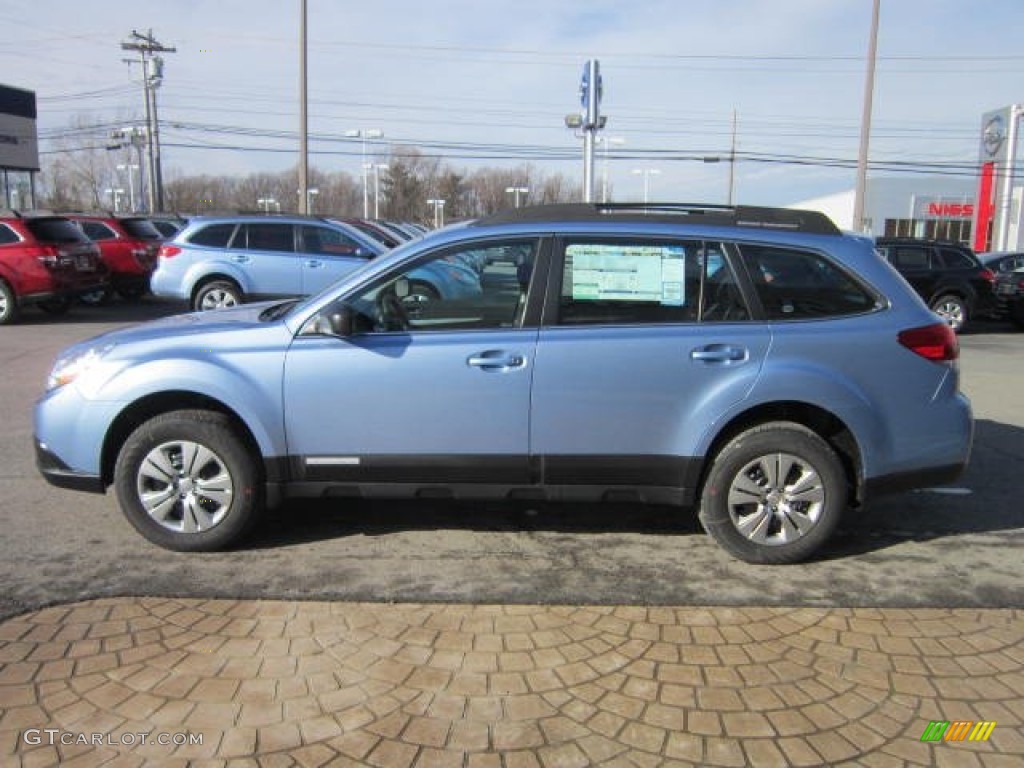 2012 Outback 2.5i - Sky Blue Metallic / Off Black photo #4