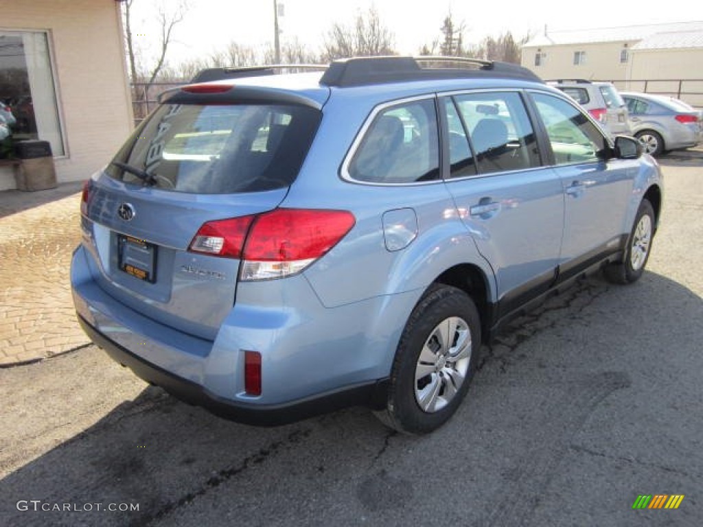 2012 Outback 2.5i - Sky Blue Metallic / Off Black photo #7