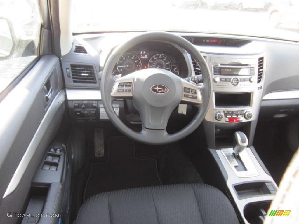 2012 Outback 2.5i - Sky Blue Metallic / Off Black photo #14
