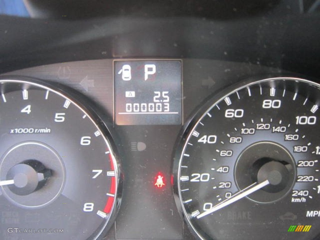 2012 Outback 2.5i - Sky Blue Metallic / Off Black photo #20
